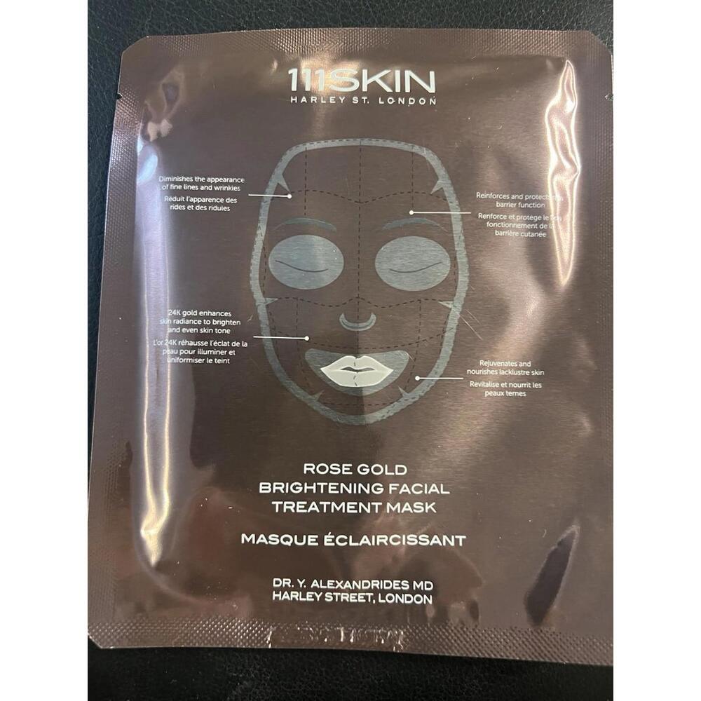 111SKIN Rose Gold Brightening Facial Treatment Mask 1 Pc